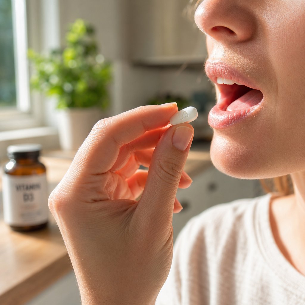 deciding whether to chew or swallow your vitamin d3 tablet depends on the supplement type and label instructions