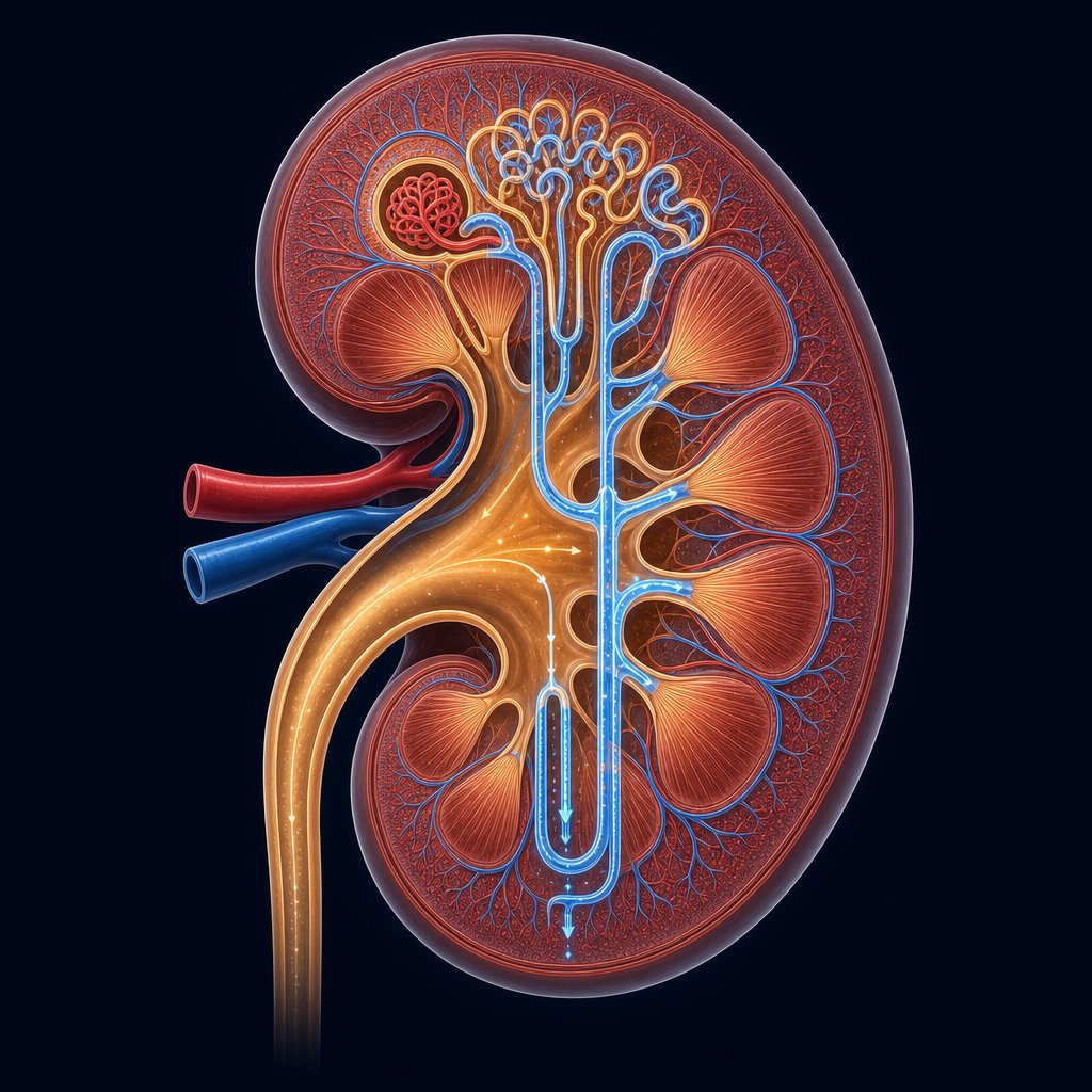 healthy kidneys dynamically adjust their filtration rate when processing protein a normal adaptive response similar to increased heart rate during exercise