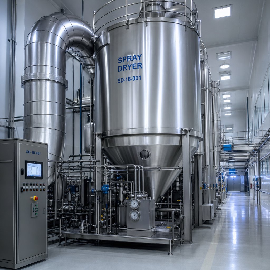modern spray drying technology transforms concentrated chicken broth into shelf stable powder