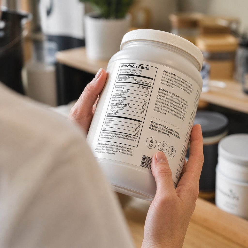 reading ingredient panels and checking protein per serving math helps identify genuine isolate products