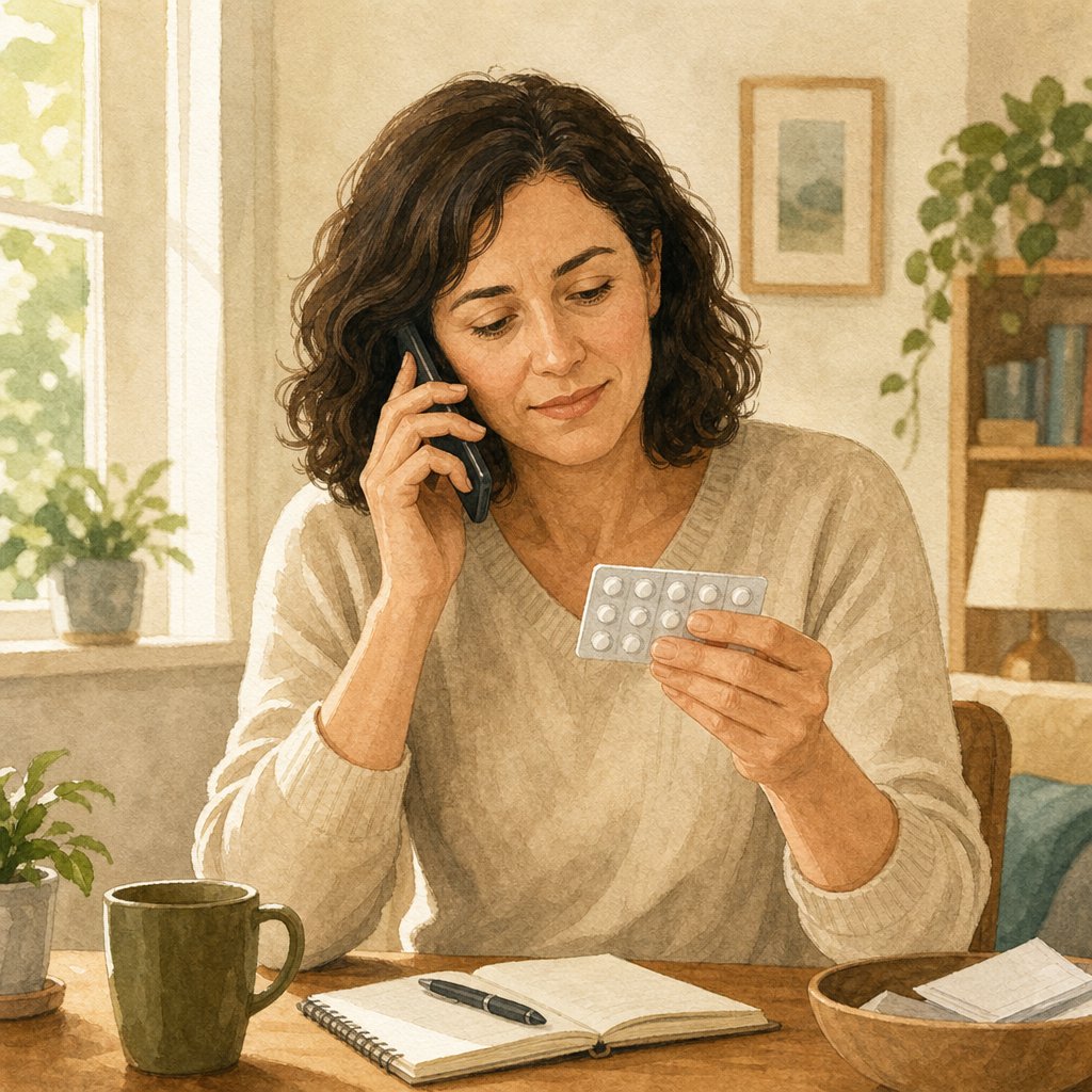 contacting your pharmacist for guidance when sublingual tablet issues arise