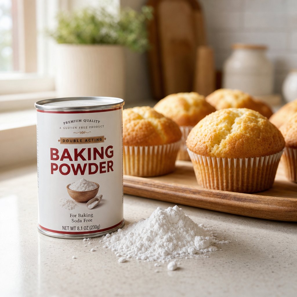 baking powder sits at the center of gluten free baking safety where one ingredient determines whether it is safe for celiac consumers