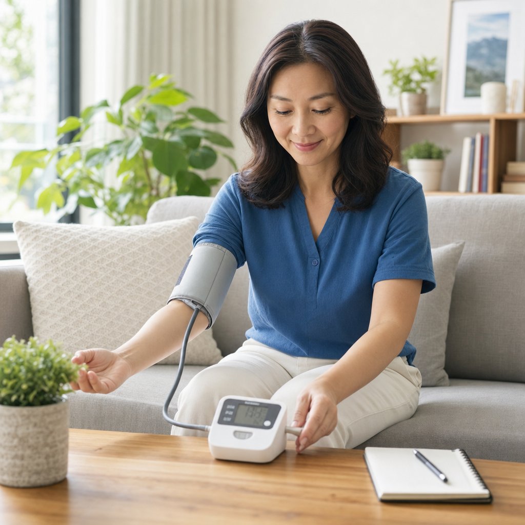proper home blood pressure monitoring technique for tracking cardiovascular changes during iron supplementation