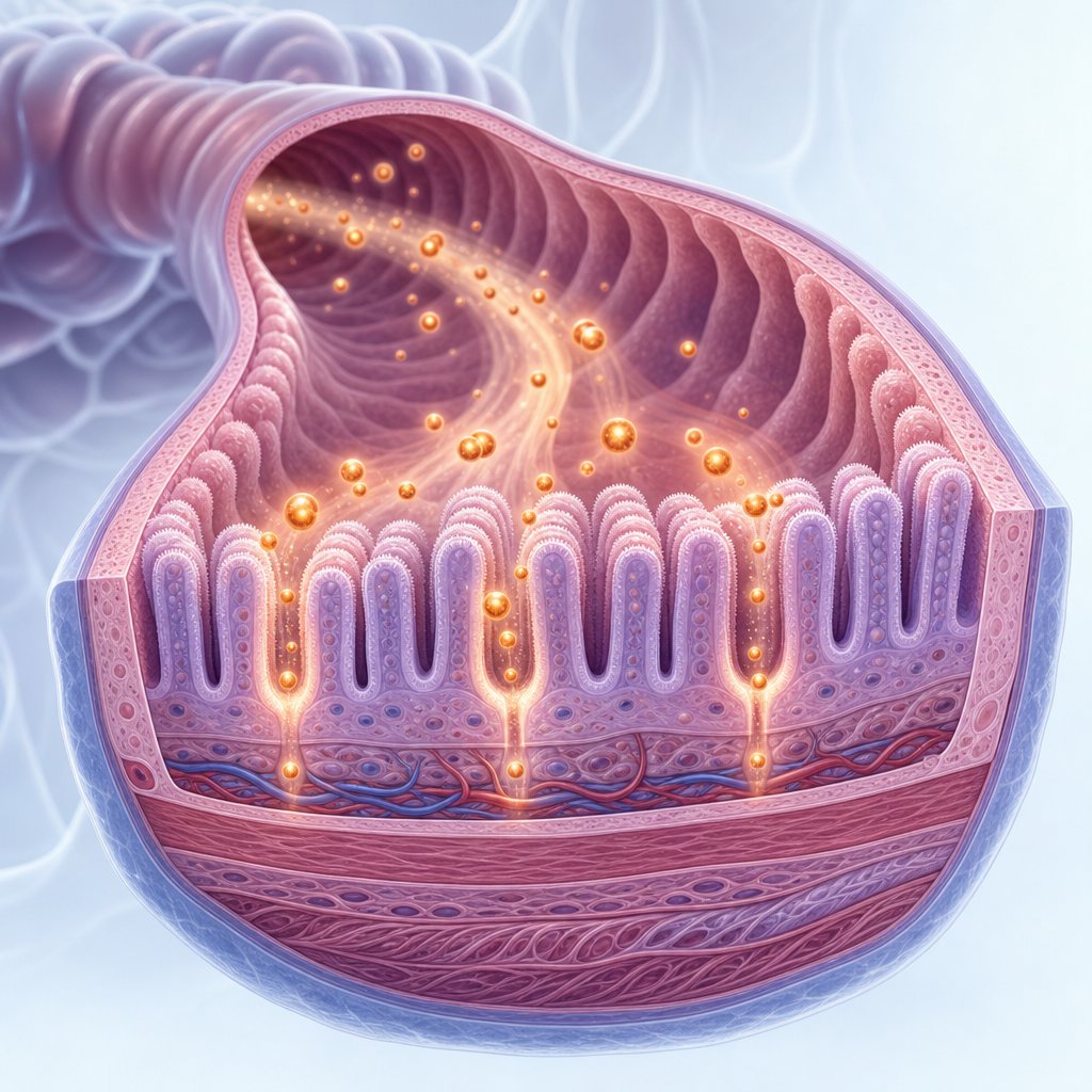 unabsorbed iron generates oxidative stress in the intestinal lining triggering increased motility and fluid secretion