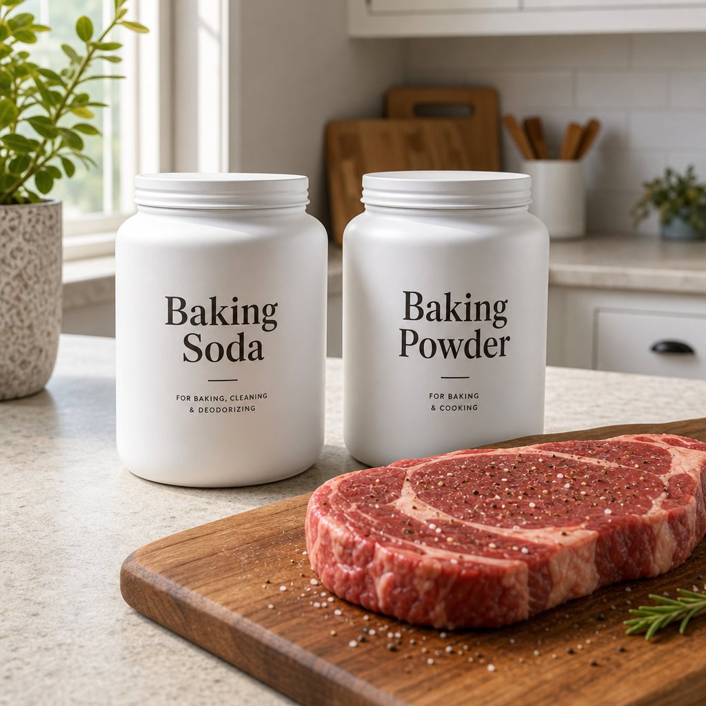 Does Baking Powder Tenderize Meat? You're Grabbing The Wrong Box