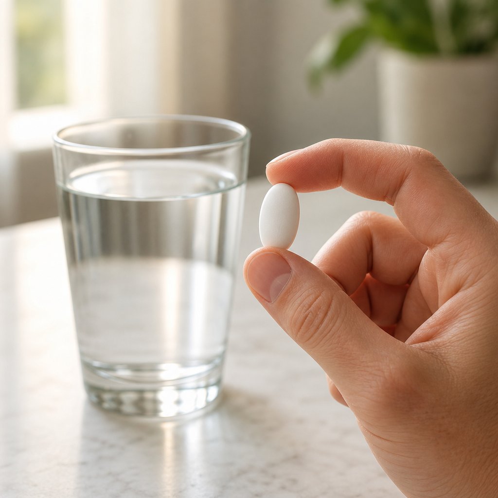 How to Swallow Big Tablets Without the Gag and Panic