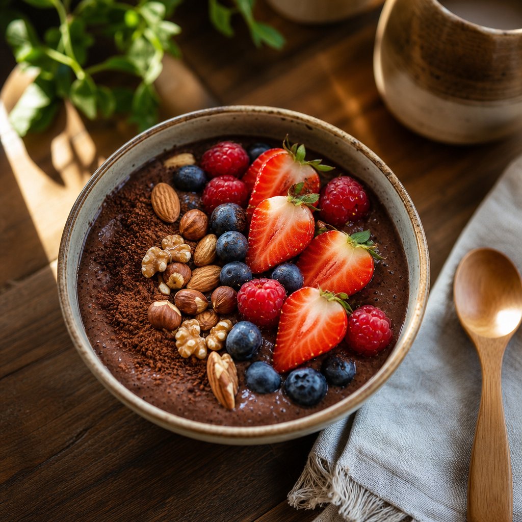 unsweetened cocoa powder adds rich chocolate flavor to keto and low carb recipes with only 1 gram of net carbs per tablespoon