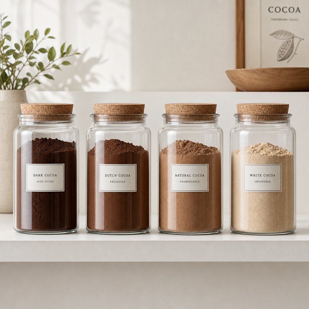 from raw cacao to decaffeinated cocoa each type offers a different caffeine level for various needs
