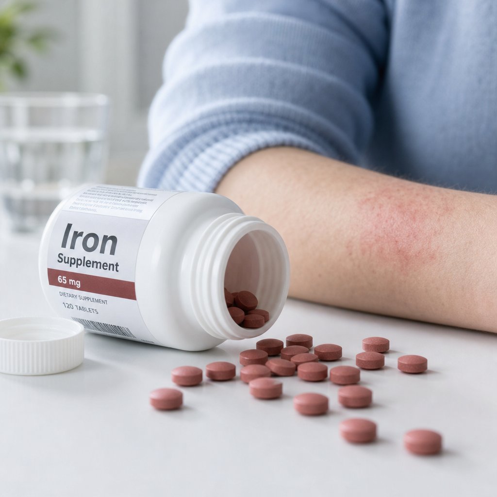 Can Iron Tablets Cause a Rash? It's Not Always the Iron Itself