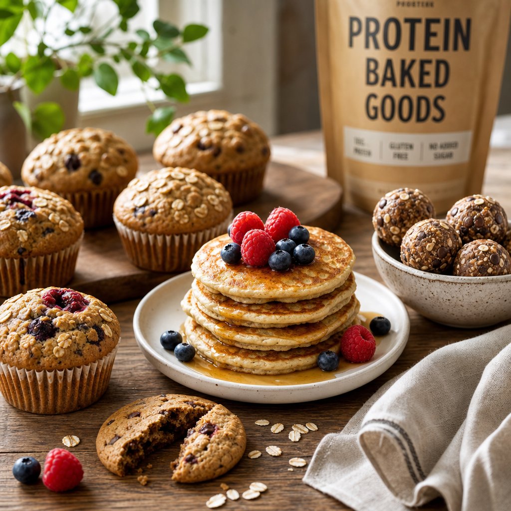 protein muffins cookies pancakes and energy balls each follow specific ratio frameworks for consistent results