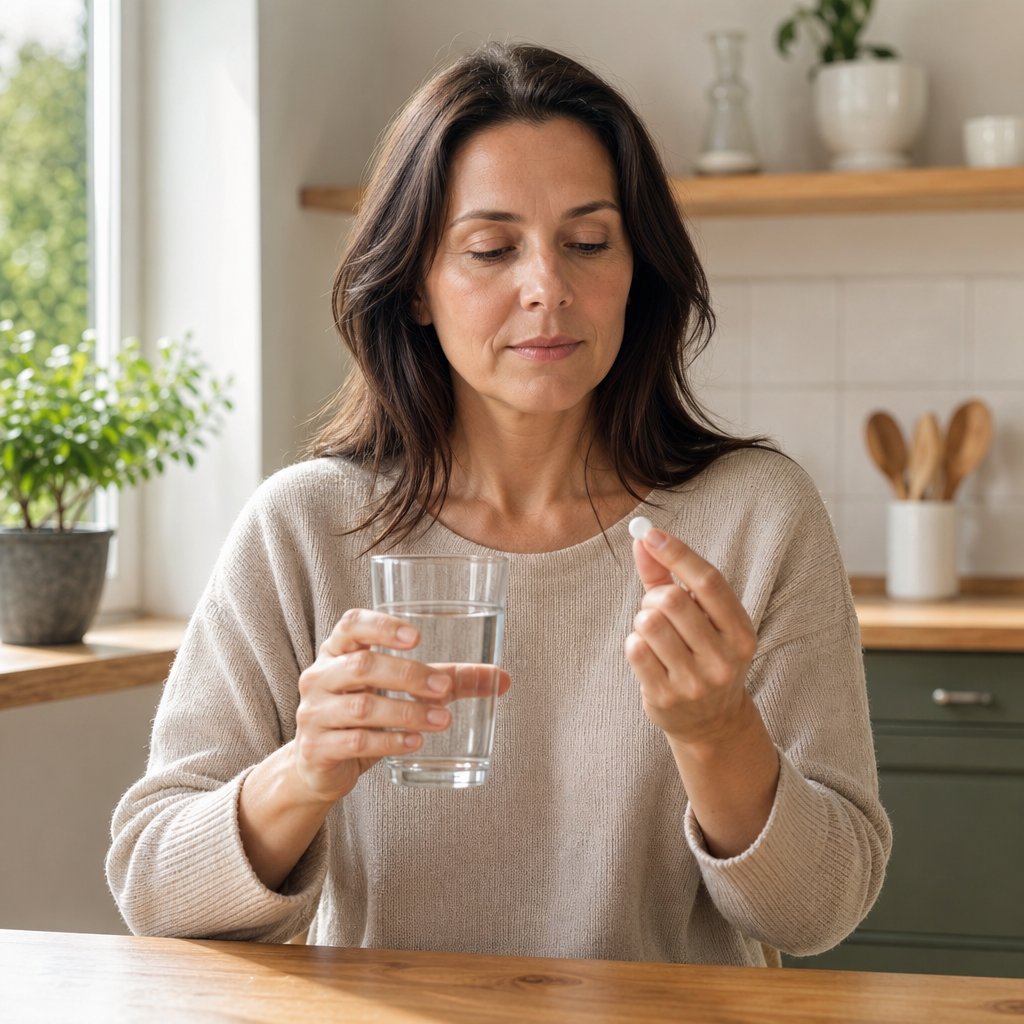 proper posture and a full glass of water are the foundation of comfortable tablet swallowing