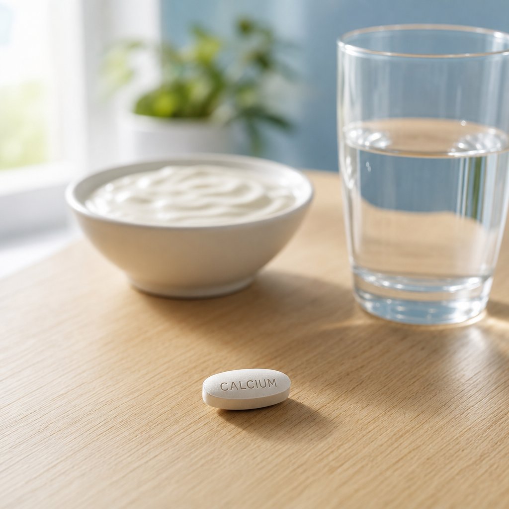 calcium tablets and kidney stone risk depend on timing dosage and supplement form