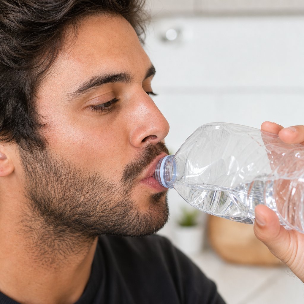 the pop bottle technique uses suction and water flow to carry tablets down effortlessly