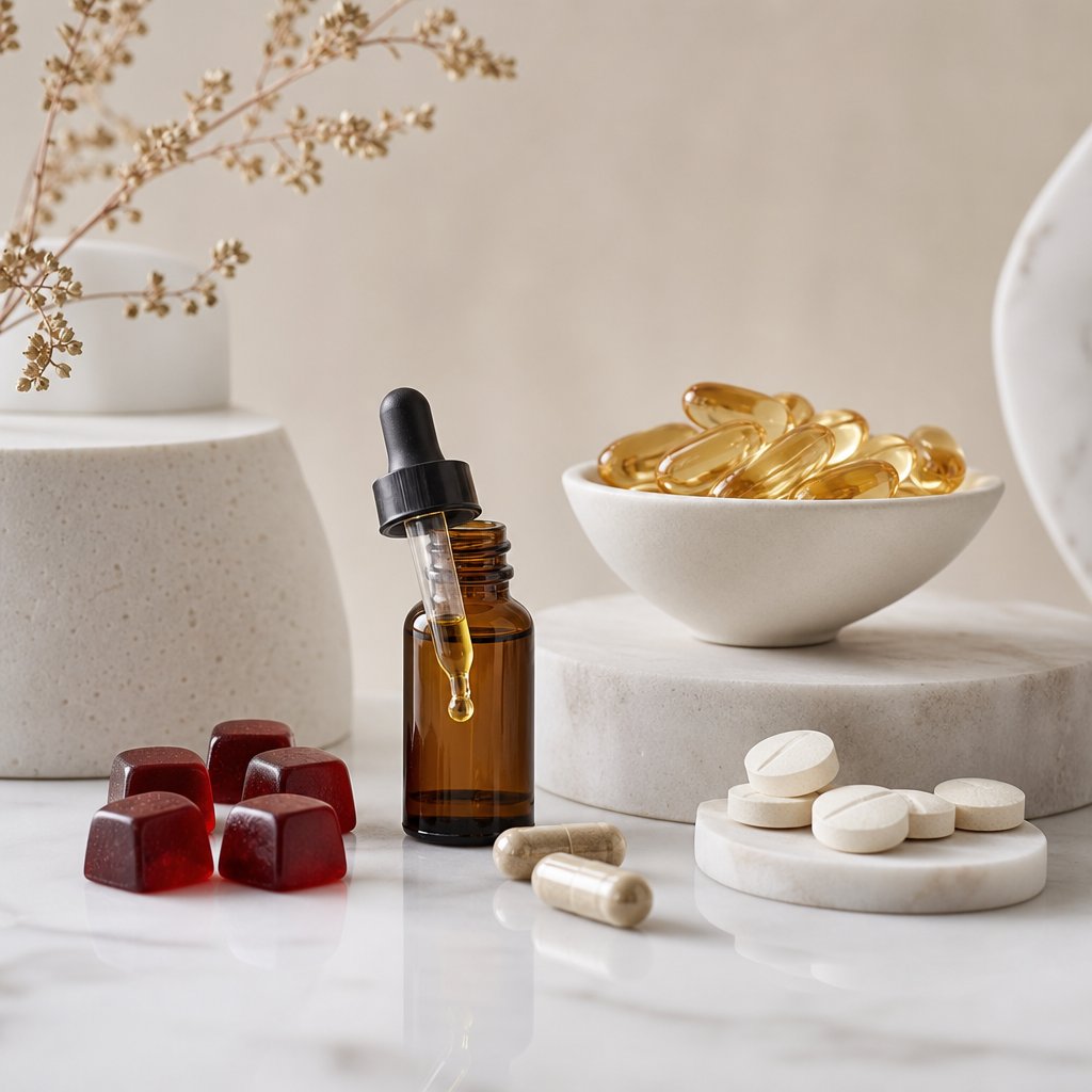 different iron supplement formats including tablets capsules liquids and gummies offer varying absorption rates and tolerability profiles