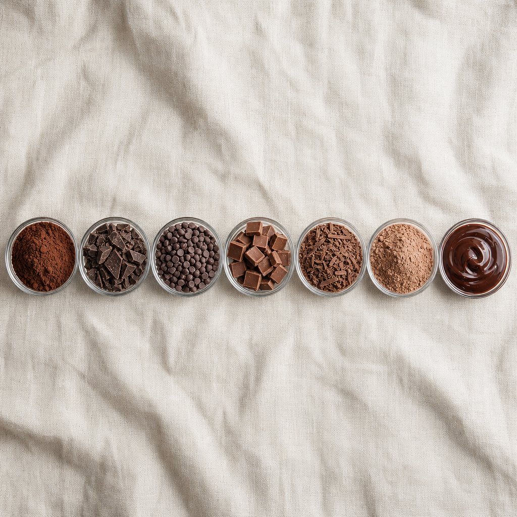common chocolate products vary dramatically in sugar content from near zero in pure cocoa to over 12 grams per tablespoon in syrups