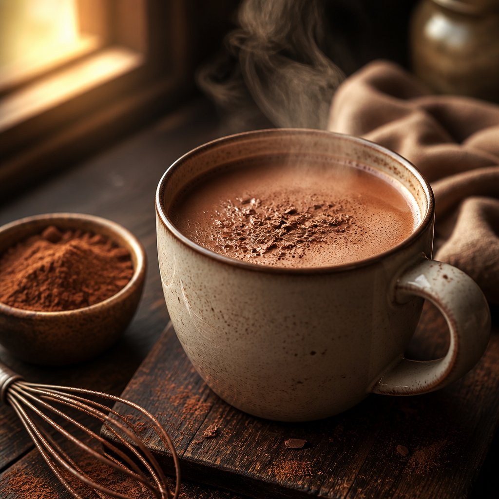 dutch cocoa powder dissolves smoothly into hot beverages for rich european style hot chocolate