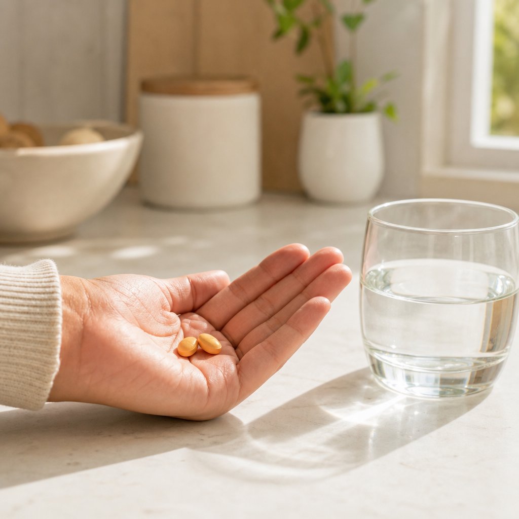 taking turmeric tablets with water offers a simple taste free daily supplement routine