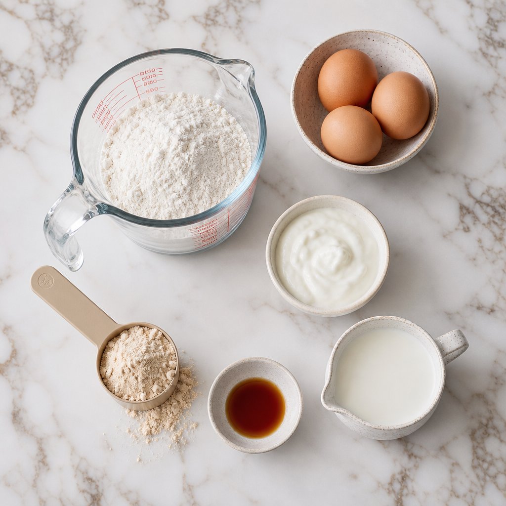precise measurement of flour and protein powder ratios is essential for successful protein baking results