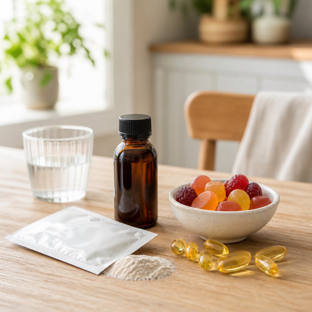 modern supplement manufacturing offers multiple delivery formats including liquids powders gummies and soft gels for people who struggle with chewable tablets