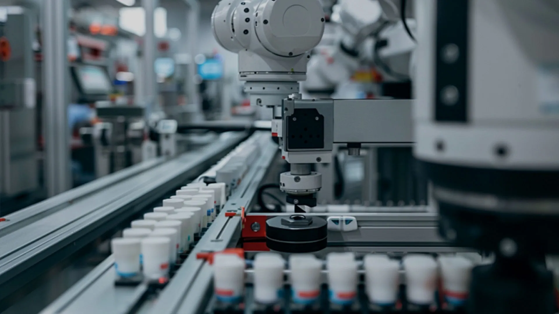 Automated production line robotic arm