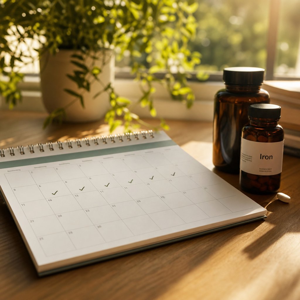 tracking iron supplement progress over weeks helps identify when headaches should fade and benefits begin