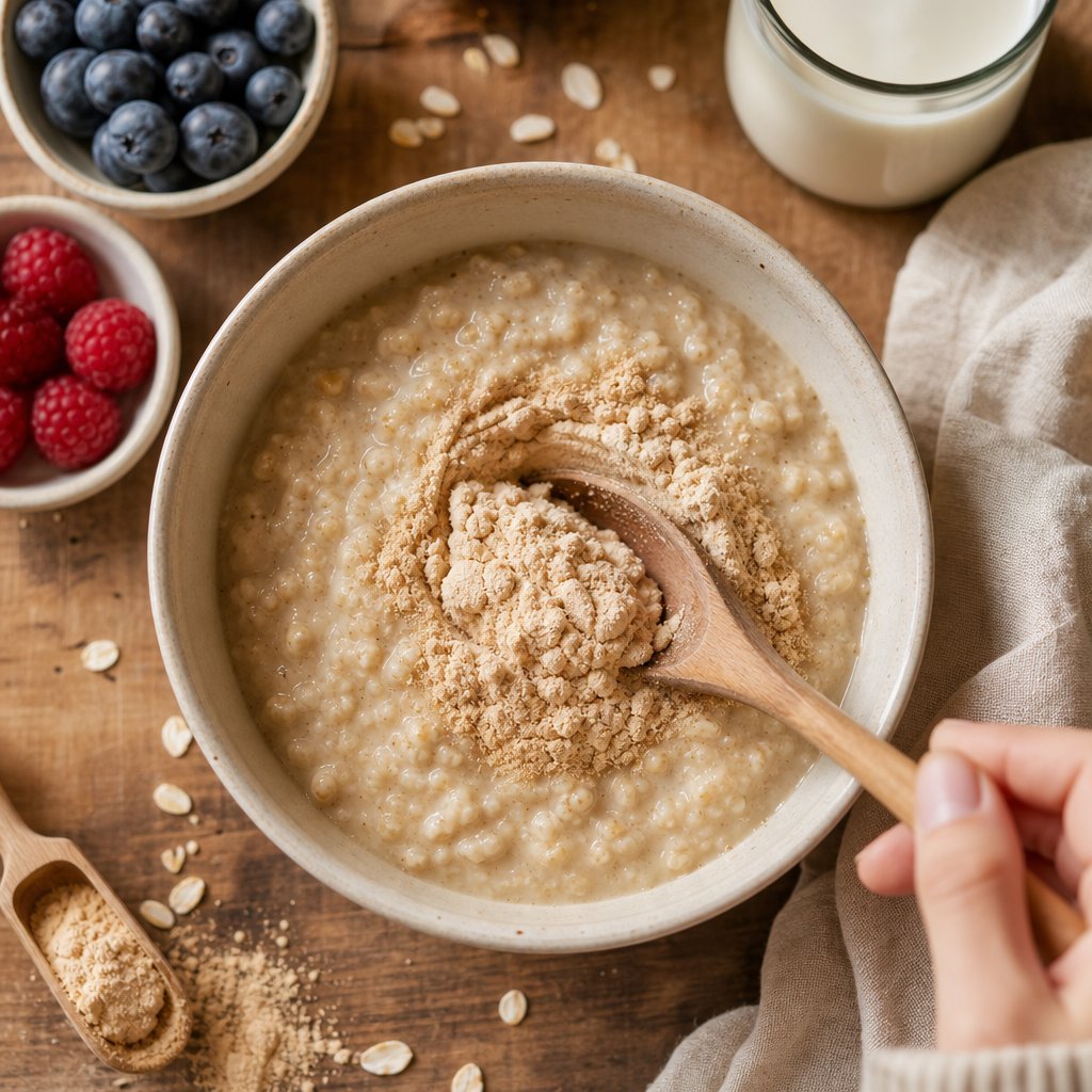 Can You Add Protein Powder To Oatmeal? Skip One Step And It Clumps
