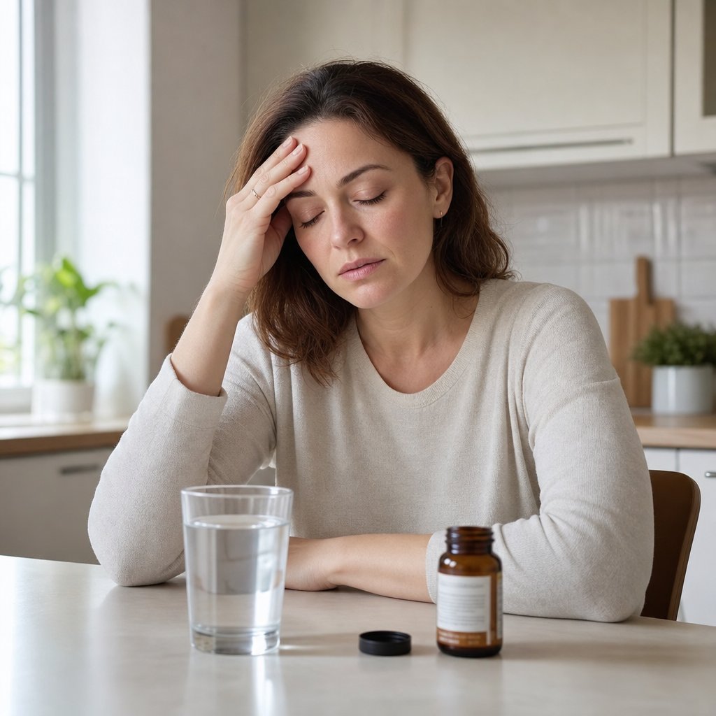 iron tablets can cause temporary dizziness through gi irritation and blood pressure changes