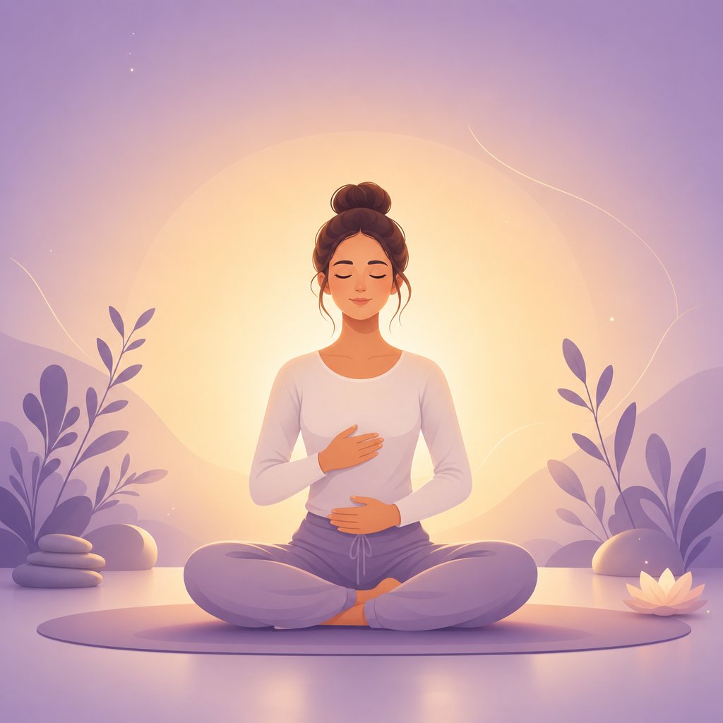 breathing techniques and mental exercises help relax throat muscles tightened by swallowing anxiety