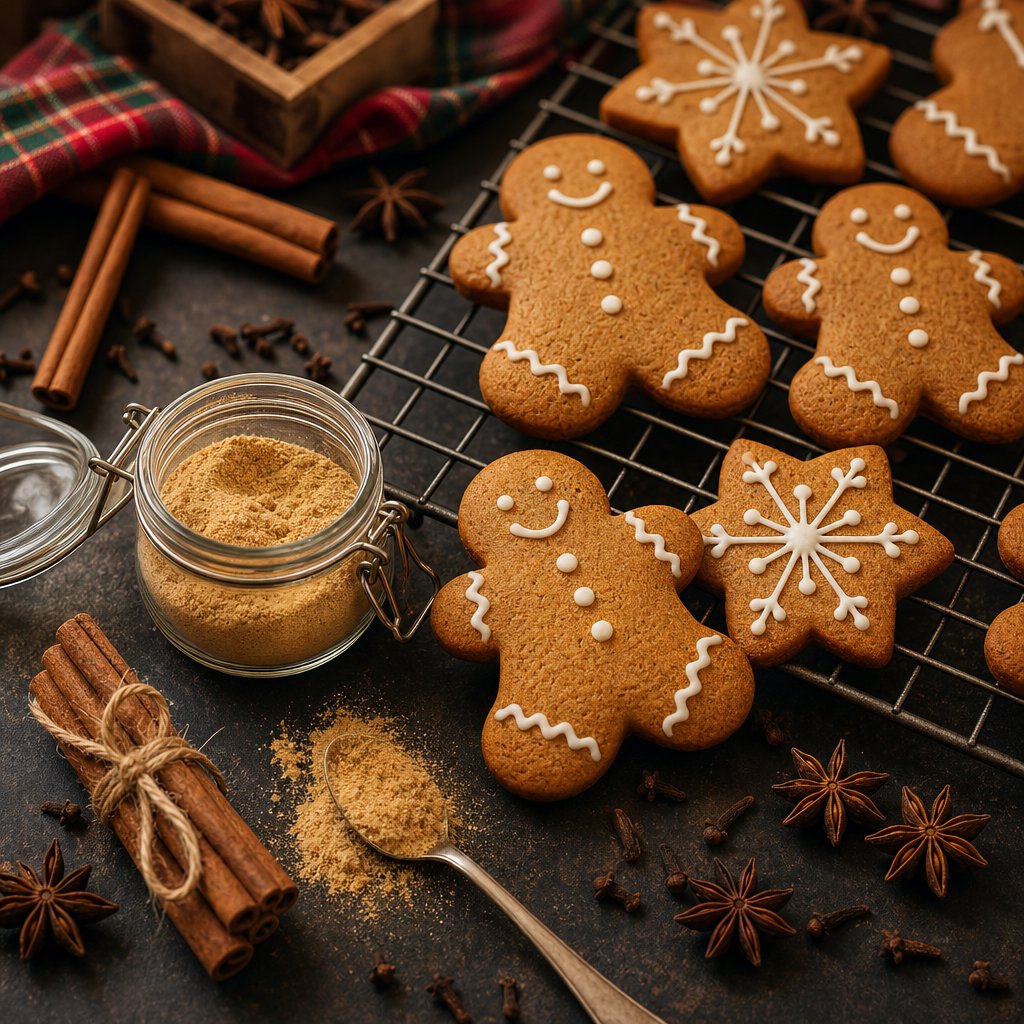 ground ginger is the preferred spice for baking gingerbread and spiced holiday treats