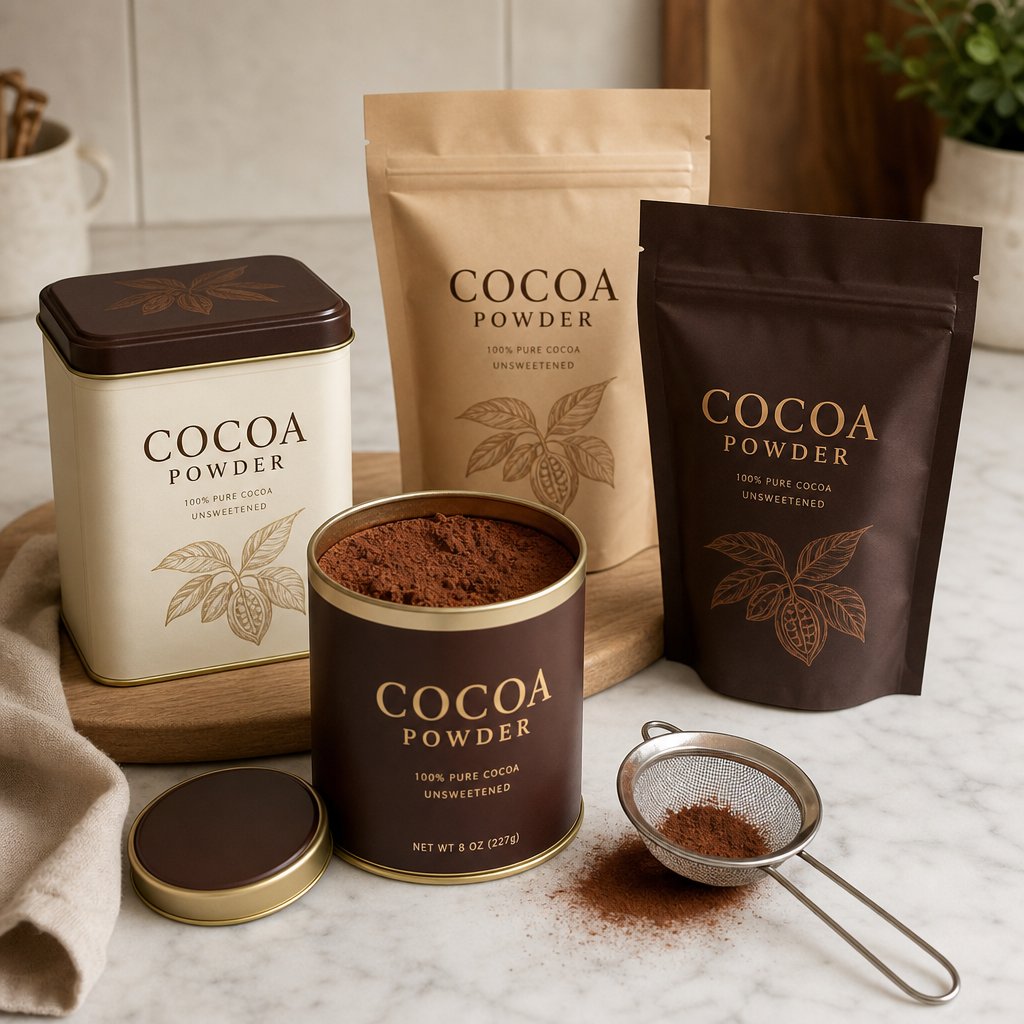 choosing the right cocoa powder means checking for single ingredient purity and a processing method that matches your needs