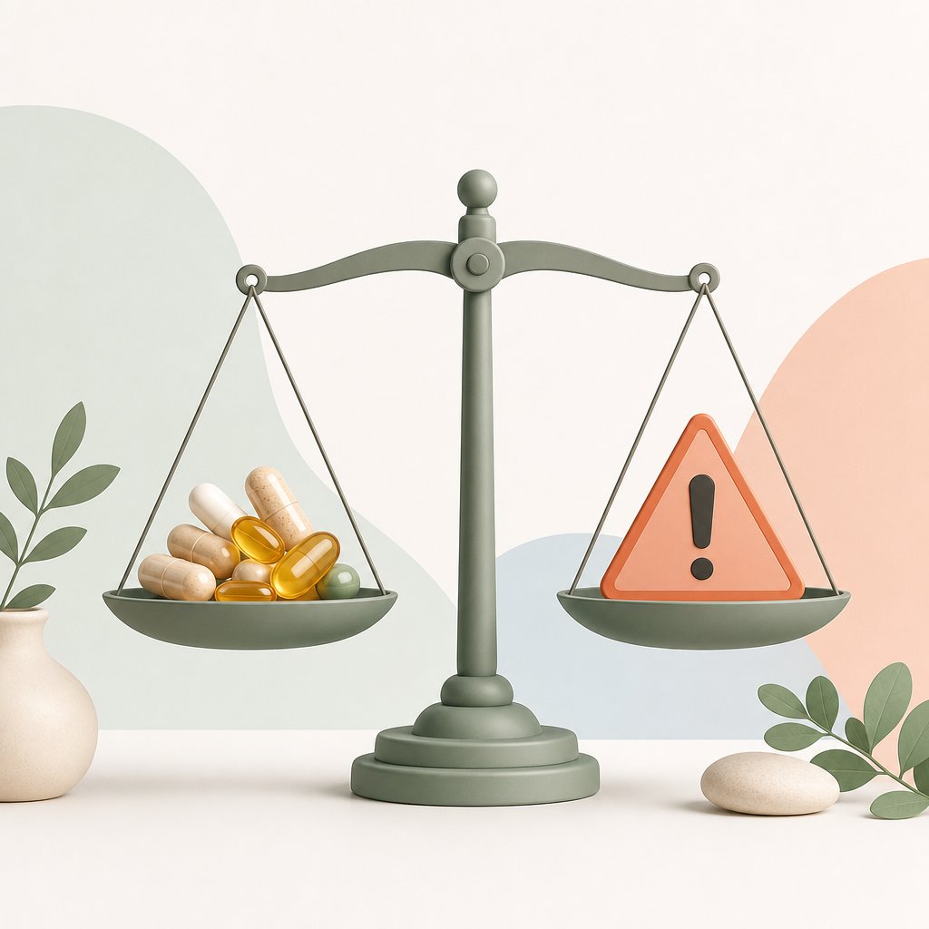 balancing zinc supplement benefits against potential side effects and contraindications for safe acne treatment