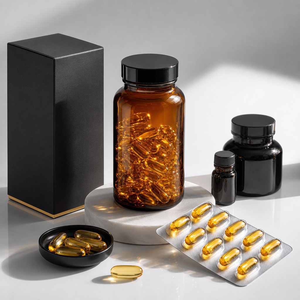 opaque containers blister packs and nitrogen flushed packaging are key features that protect fish oil from oxidation during storage