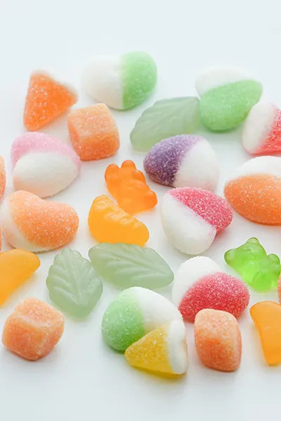 Gummy vitamin candies